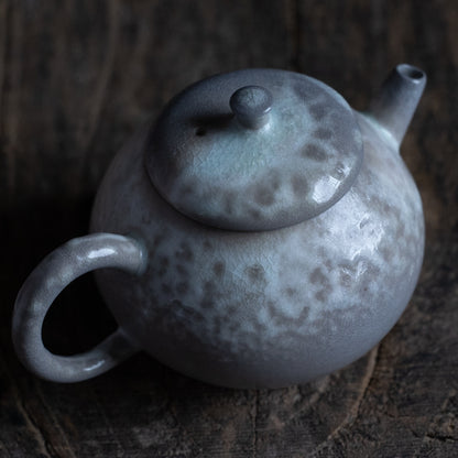 Wood fired ceramic teapot (110ml)