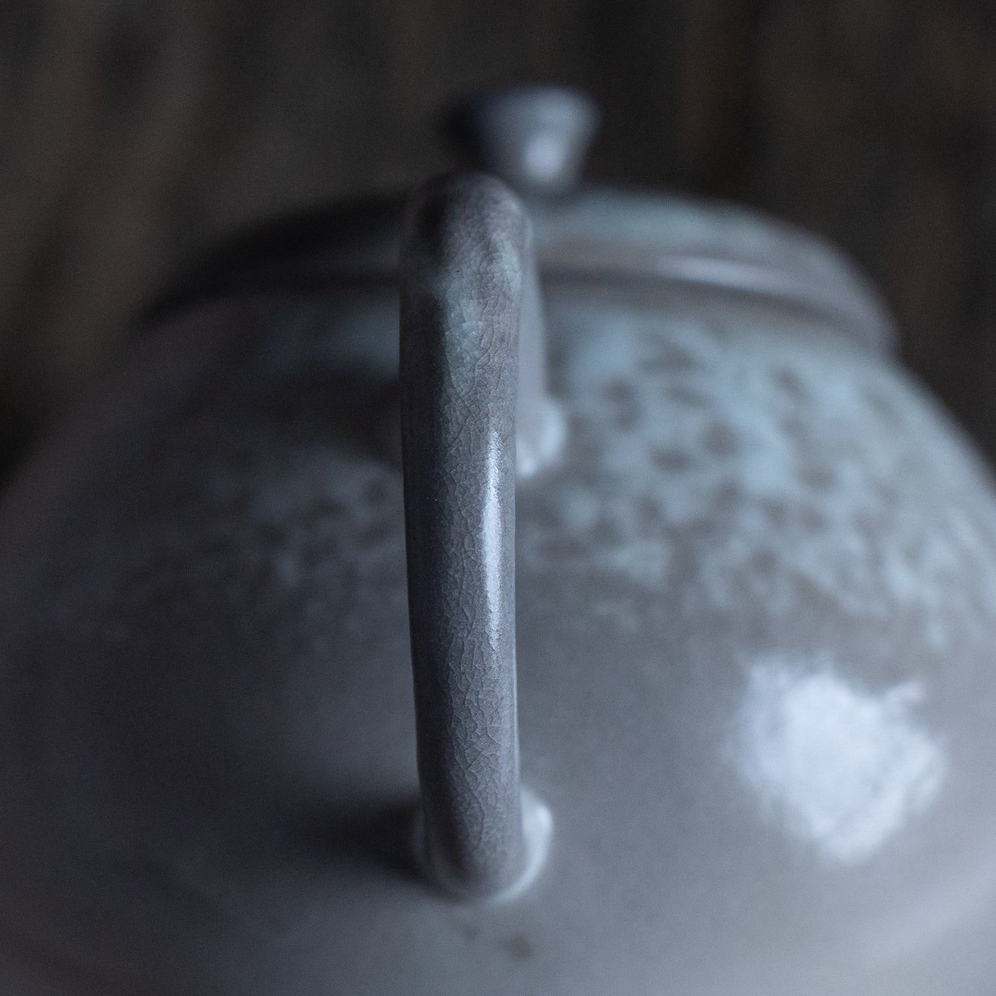 Wood fired ceramic teapot (110ml)