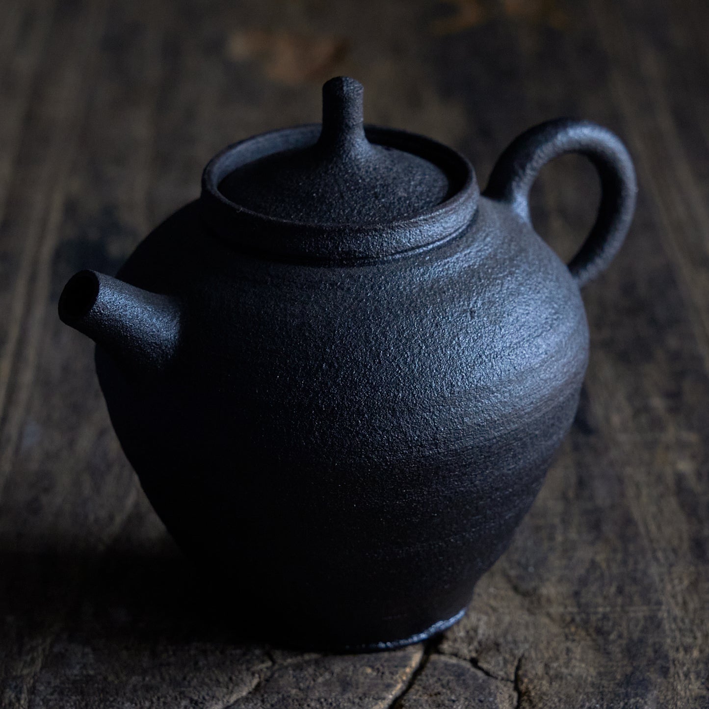 Wood Kiln black teapot (150ml)